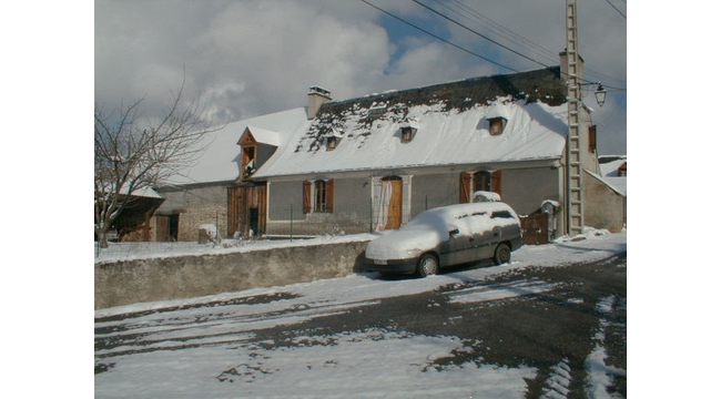 House in winter